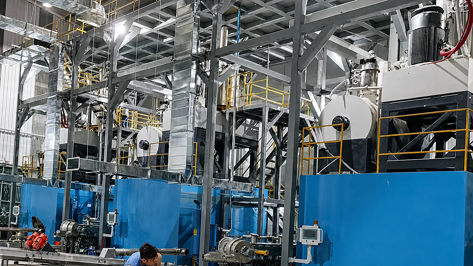 Germany HDPE Bottle Recycling Pelletizing Line delivered by SUHUI