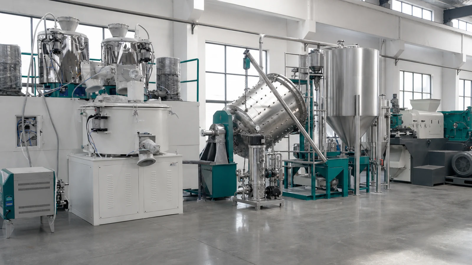 Plastic recycling auxiliary machine