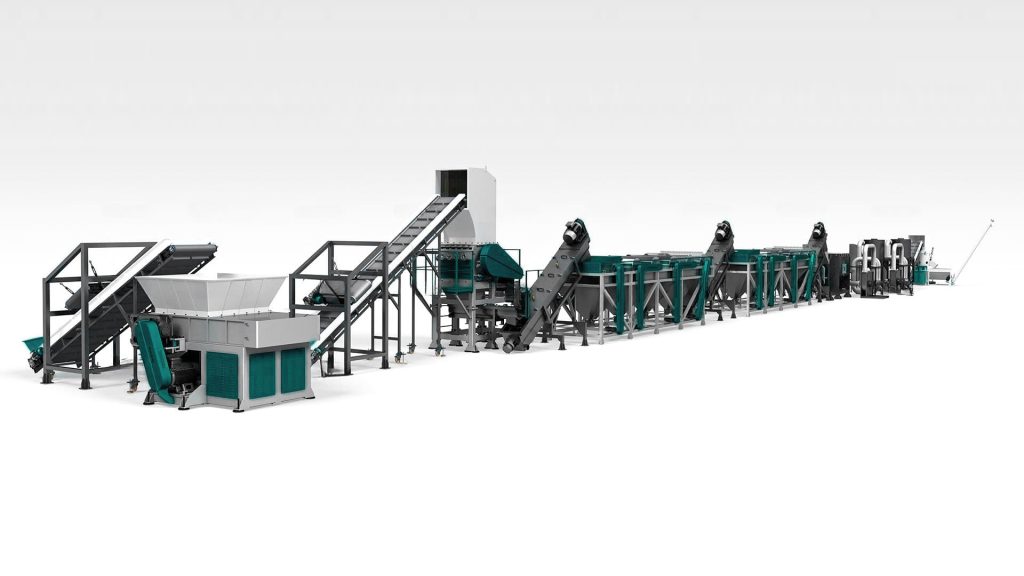 PP Jumbo Bag Recycling Washing Line