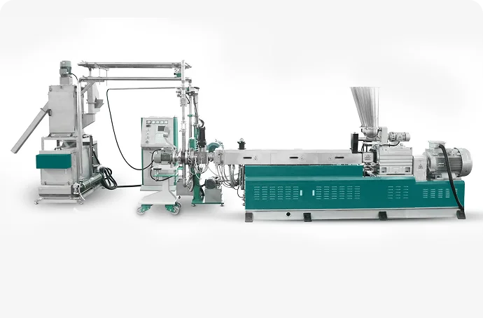 PET Flakes and Glass Fiber Twin-Screw Pelletizing Line