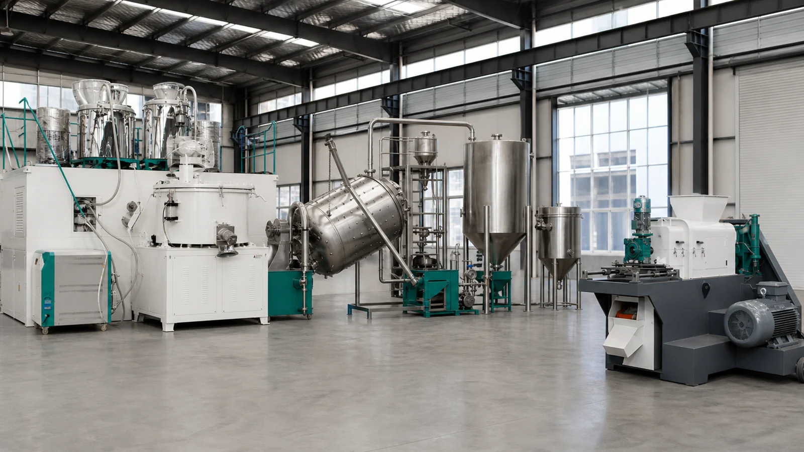 Plastic recycling auxiliary machine