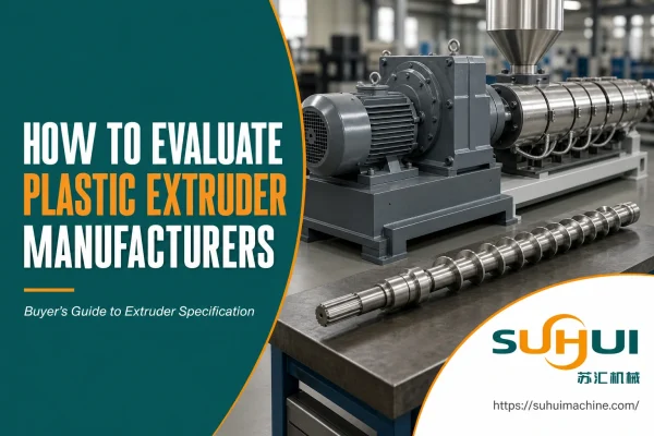 How to Evaluate Plastic Extruder Manufacturers