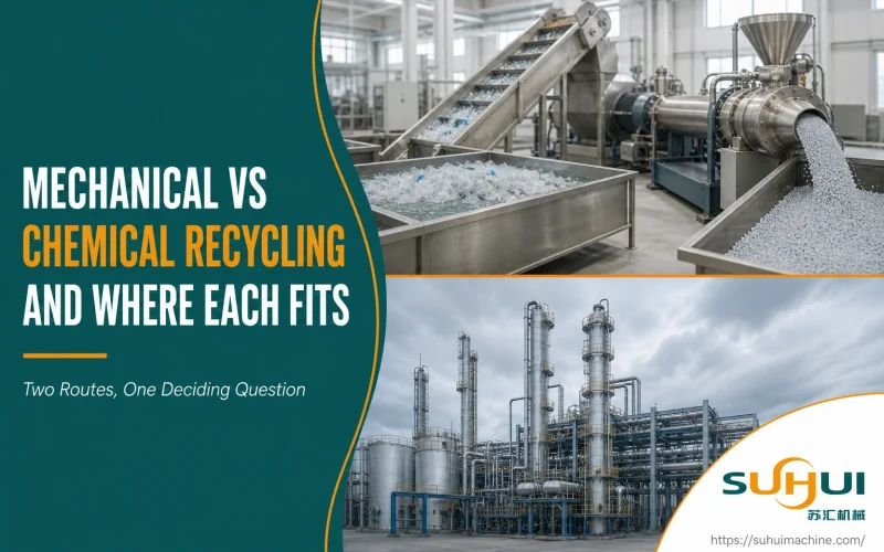 Mechanical vs Chemical Recycling and Where Each One Fits