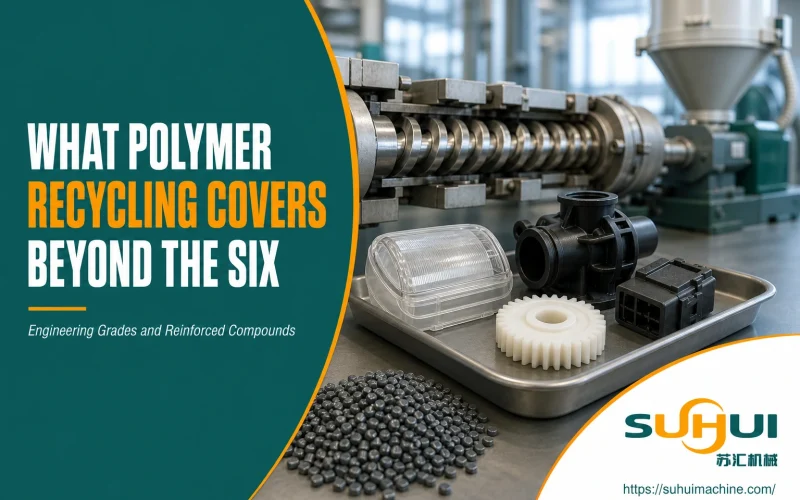 What Polymer Recycling Covers Beyond the Common Six