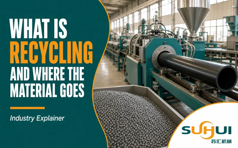 What Is Recycling and Where the Material Actually Goes